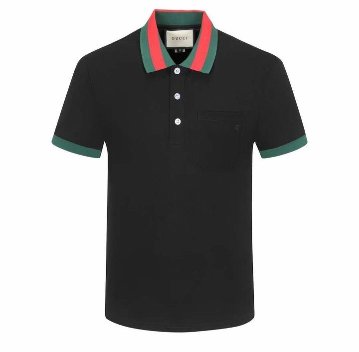 Camisa Polo Gucci Preta